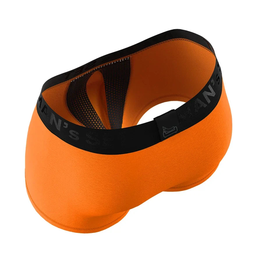 Męskie bokserki anatomiczne Anatomic Classic Light – pomarańczowy – zdjęcie 3
