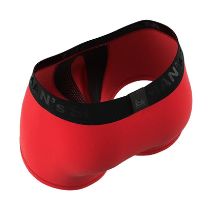 Męskie bokserki anatomiczne Anatomic Classic Light – czerwony – zdjęcie 4