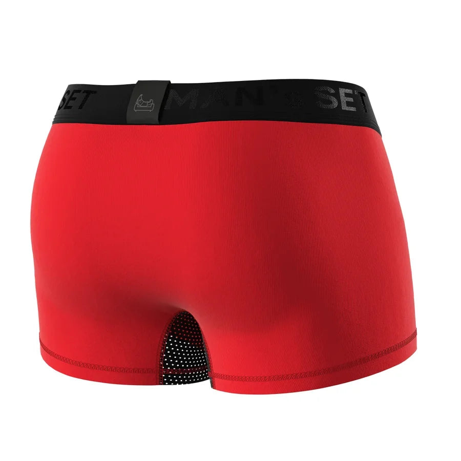 Męskie bokserki anatomiczne Anatomic Classic Light – czerwony – zdjęcie 5
