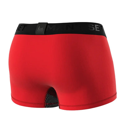 Męskie bokserki anatomiczne Anatomic Classic Light – czerwony – zdjęcie 5