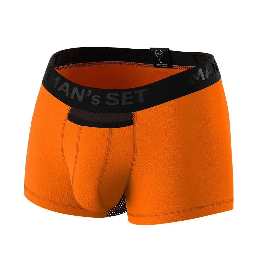 Męskie bokserki anatomiczne Anatomic Classic Light – pomarańczowy – zdjęcie 1