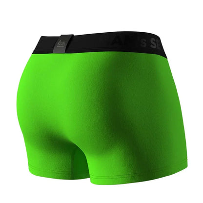 Męskie bokserki anatomiczne Anatomic Classic 2.0 – limonkowy — zdjęcie 4