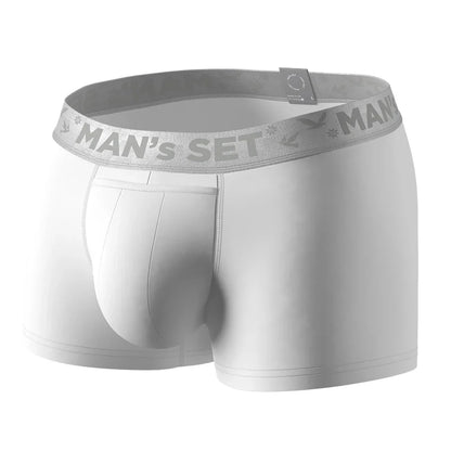 Męskie bokserki anatomiczne Anatomic Classic 1.2 Silver Series – biały — zdjęcie 1