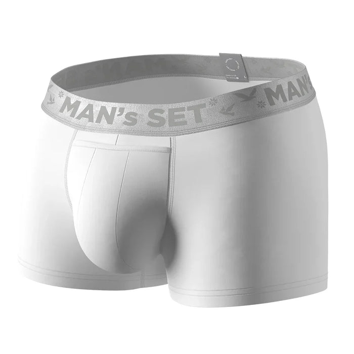 Męskie bokserki anatomiczne Anatomic Classic 1.2 Silver Series – biały