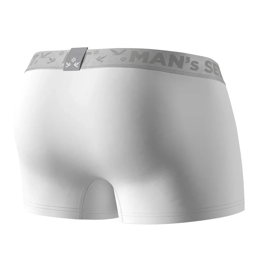 Męskie bokserki anatomiczne Anatomic Classic 1.2 Silver Series – biały — zdjęcie 5