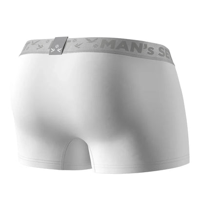 Męskie bokserki anatomiczne Anatomic Classic 1.2 Silver Series – biały — zdjęcie 5